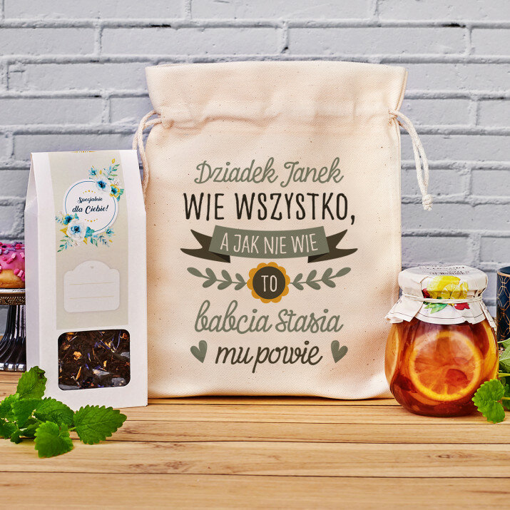 Dziadek wie wszystko - Zestaw Herbaciany w Woreczku