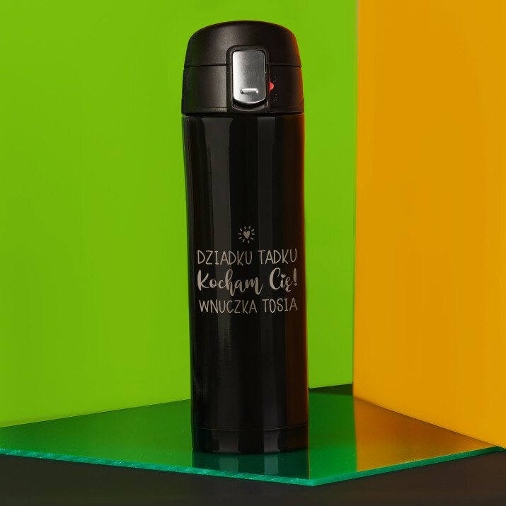 Dziadku kocham cię - Kubek termiczny 440 ml