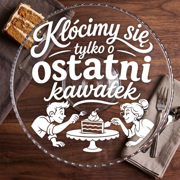 Patera Na Ciasto Na Rocznicę Ślubu Prezent Na Walentynki Dla Pary: Ostatni Kawałek