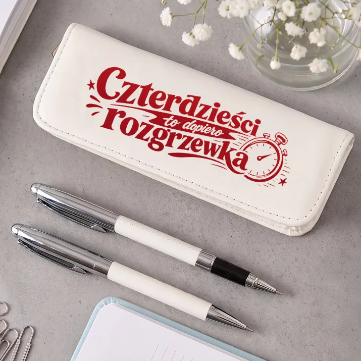 Zestaw Pióro i Długopis w Etui Na 40Stke Prezent Dla 40 Latki Kobiety: Jubileuszowa Elegancja Zestaw Pióro i Długopis w Etui Na 40Stke Prezent Dla 40 Latki Kobiety: Jubileuszowa Elegancja
