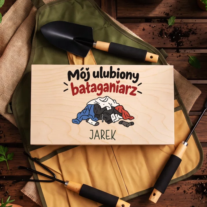 Zestaw Narzędzi Ogrodowych Na Walentynki Prezent Na Rocznicę Dla Mężczyzny: Mój Ulubiony Bałaganiarz
