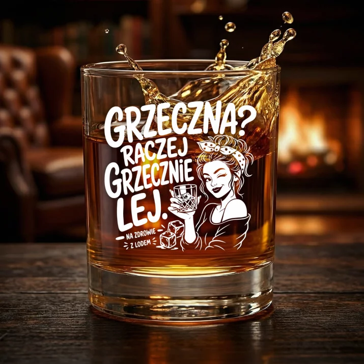 Szklanka Do Whisky Na Święta Prezent Dla Kobiety: Grzeczna? Raczej Szklanka Do Whisky Na Święta Prezent Dla Kobiety: Grzeczna? Raczej