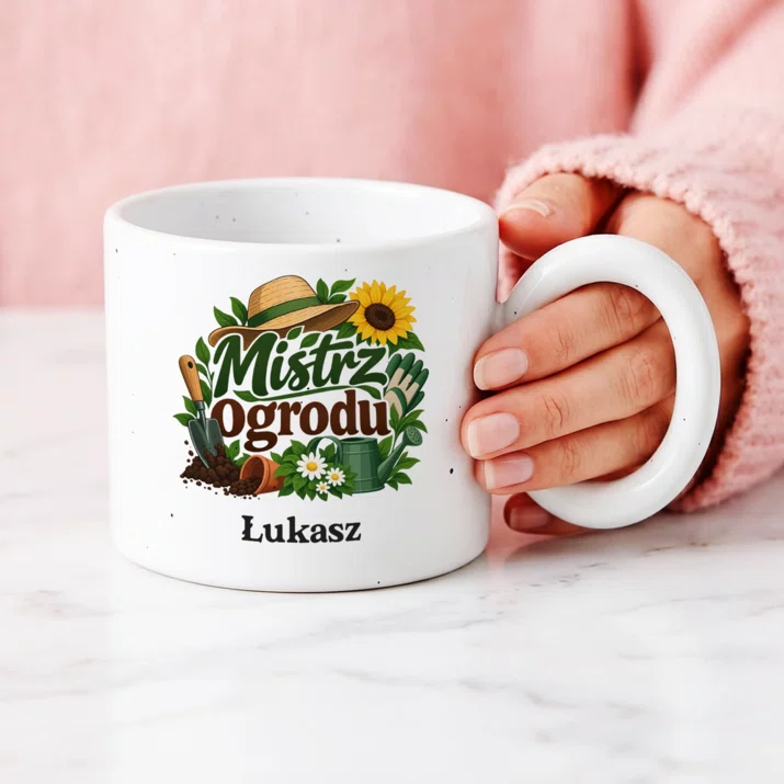 Kubek Premium Dla Ogrodnika Prezent Dla Mężczyzny: Mistrz Ogrodu