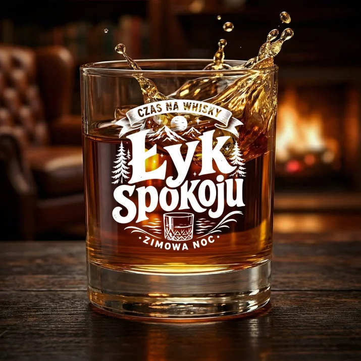 Szklanka Do Whisky Na Boże Narodzenie Prezent Dla Mężczyzny: Łyk Spokoju