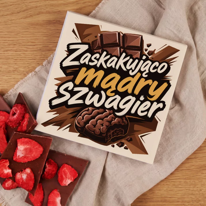 Czekolada Z Truskawkami Dla Szwagra Prezent Dla Mężczyzny: Suchy Humor Szwagra Czekolada Z Truskawkami Dla Szwagra Prezent Dla Mężczyzny: Suchy Humor Szwagra
