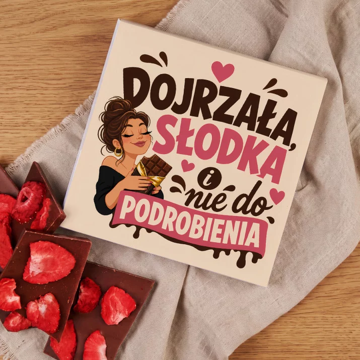 Czekolada Z Truskawkami Dla 35 Latki Prezent Na 35 Urodziny Dla Kobiety: Dojrzała Słodycz