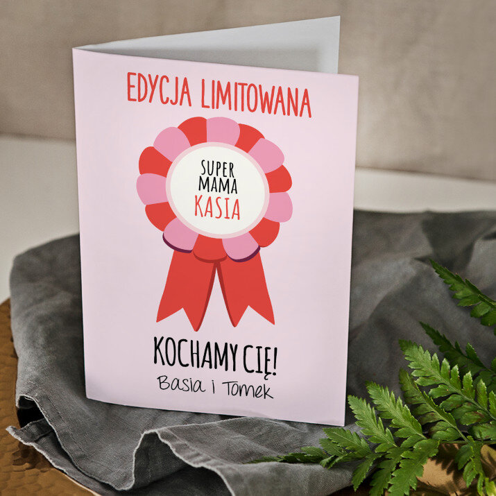 Edycja limitowana - kartka z życzeniami