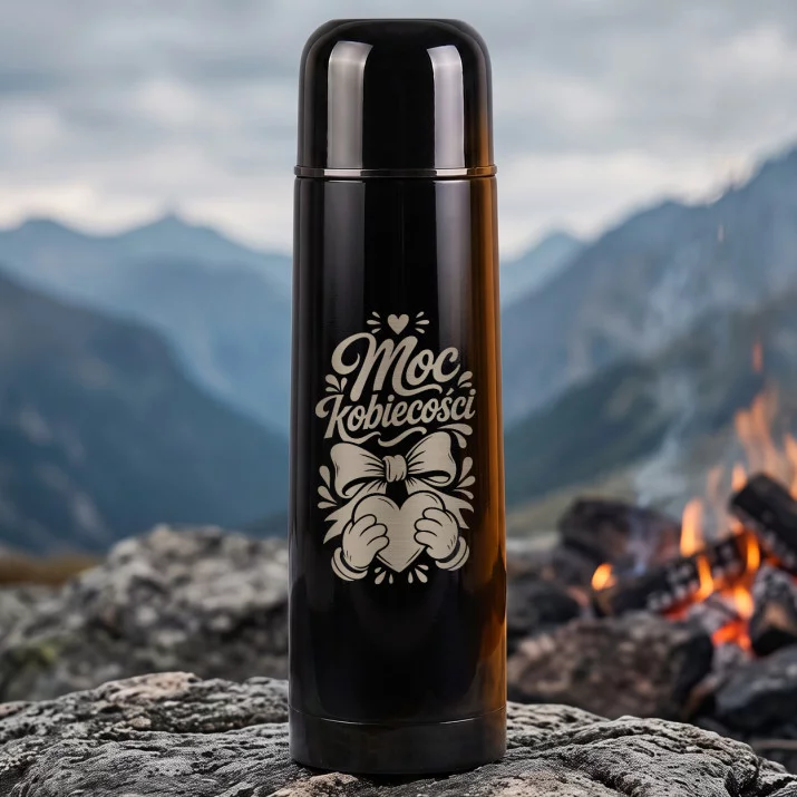 Termos 500ml Na Dzień Kobiet Prezent Dla Kobiety Kobiety: Moc Kobiecości Termos 500ml Na Dzień Kobiet Prezent Dla Kobiety Kobiety: Moc Kobiecości