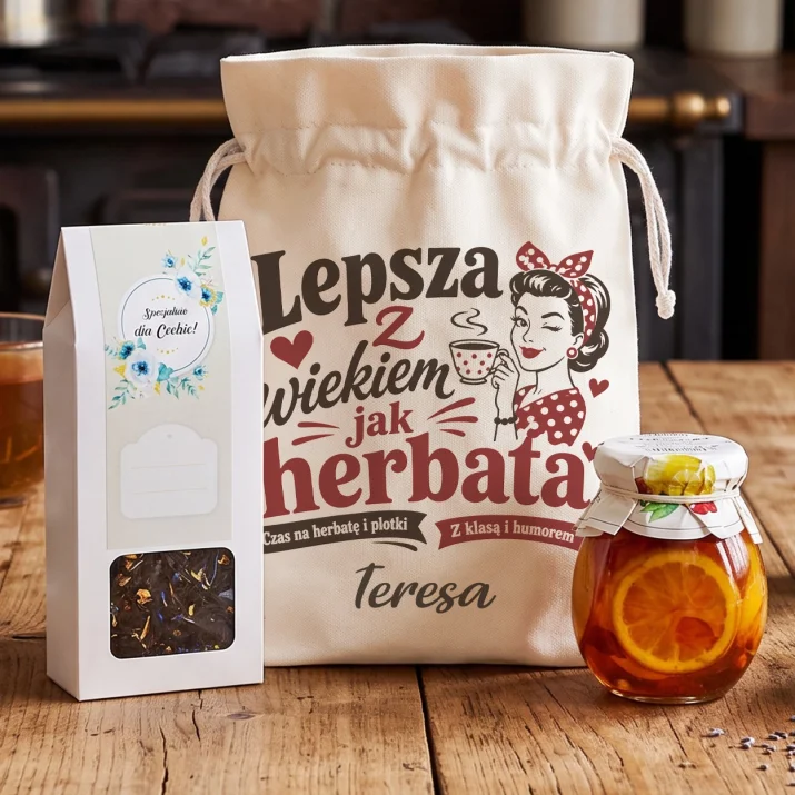 Zestaw Herbaciany Na 60 Urodziny Kobiety Prezent Na 60 Urodziny Dla Kobiety: Herbaciany Humor Retro Zestaw Herbaciany Na 60 Urodziny Kobiety Prezent Na 60 Urodziny Dla Kobiety: Herbaciany Humor Retro