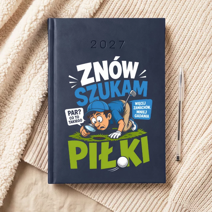 Kalendarz Książkowy A5 2027 Dla Golfisty Prezent Dla Mężczyzny: Humor Na Greenie Kalendarz Książkowy A5 2027 Dla Golfisty Prezent Dla Mężczyzny: Humor Na Greenie