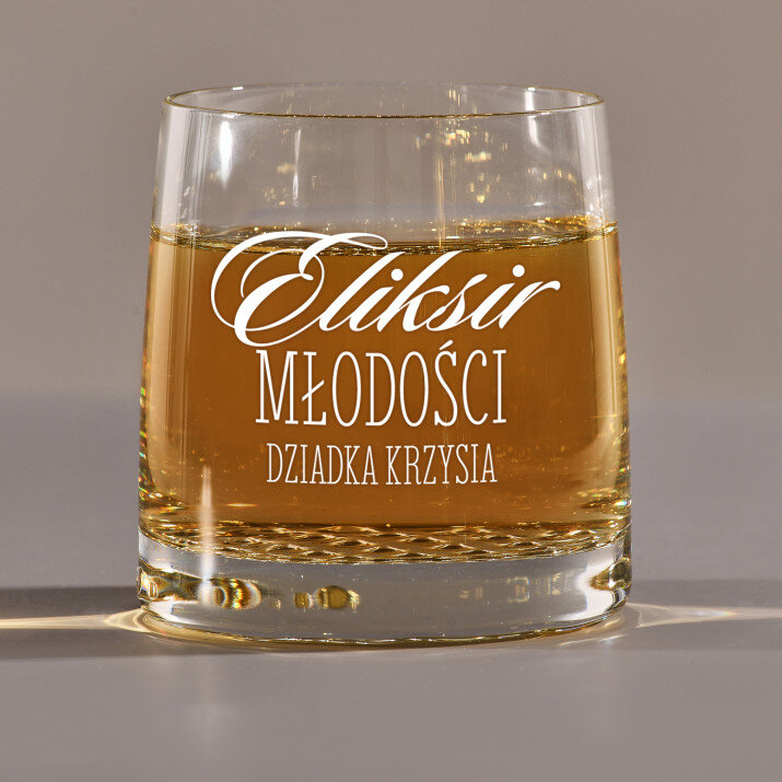 Eliksir młodości dziadka - Szklanka do whisky