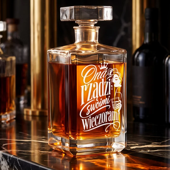 Karafka Do Whisky z Grawerem Na Wielkanoc Prezent: Manifest Wieczornego Luksusu Karafka Do Whisky z Grawerem Na Wielkanoc Prezent: Manifest Wieczornego Luksusu