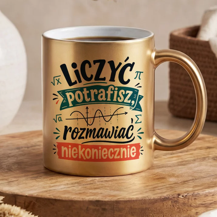 Złoty Kubek Dla Matematyka Prezent Dla Mężczyzny: Suchy Humor Matematyczny Złoty Kubek Dla Matematyka Prezent Dla Mężczyzny: Suchy Humor Matematyczny