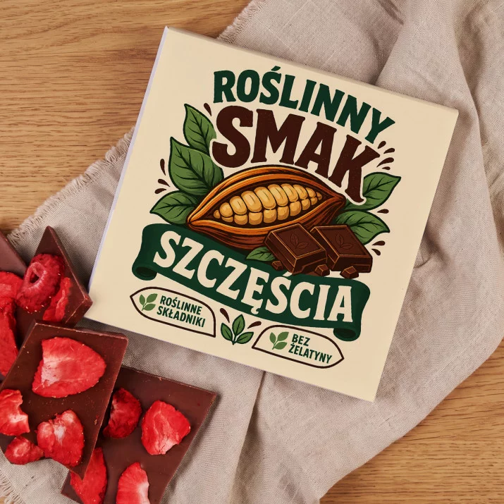 Czekolada Z Truskawkami Dla Wegetarian Prezent Dla Pary: Czekoladowy Ogród Czekolada Z Truskawkami Dla Wegetarian Prezent Dla Pary: Czekoladowy Ogród