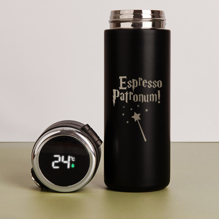 Espresso patronum - Kubek termiczny z wyświetlaczem LED Espresso patronum - Kubek termiczny z wyświetlaczem LED