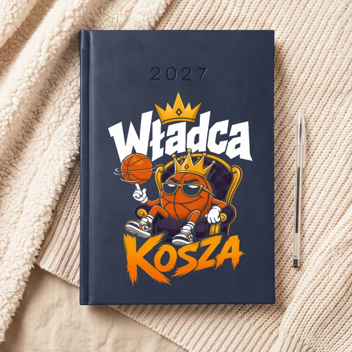 Kalendarz Książkowy A5 2027 Dla Fana Koszykówki Prezent Dla Mężczyzny: Parkietowy Szyk Kalendarz Książkowy A5 2027 Dla Fana Koszykówki Prezent Dla Mężczyzny: Parkietowy Szyk