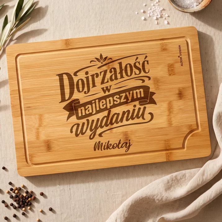 Deska Do Krojenia z Grawerem Dla 40 Latka Prezent Na 40 Urodziny Dla Mężczyzny: Dojrzałość W Najlepszym Deska Do Krojenia z Grawerem Dla 40 Latka Prezent Na 40 Urodziny Dla Mężczyzny: Dojrzałość W Najlepszym