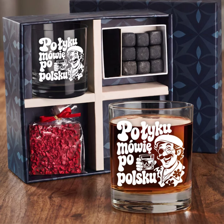 Zestaw Prezentowy Whisky Dla Obcokrajowca Dla Mężczyzny: Po Łyku Mówię Po Zestaw Prezentowy Whisky Dla Obcokrajowca Dla Mężczyzny: Po Łyku Mówię Po