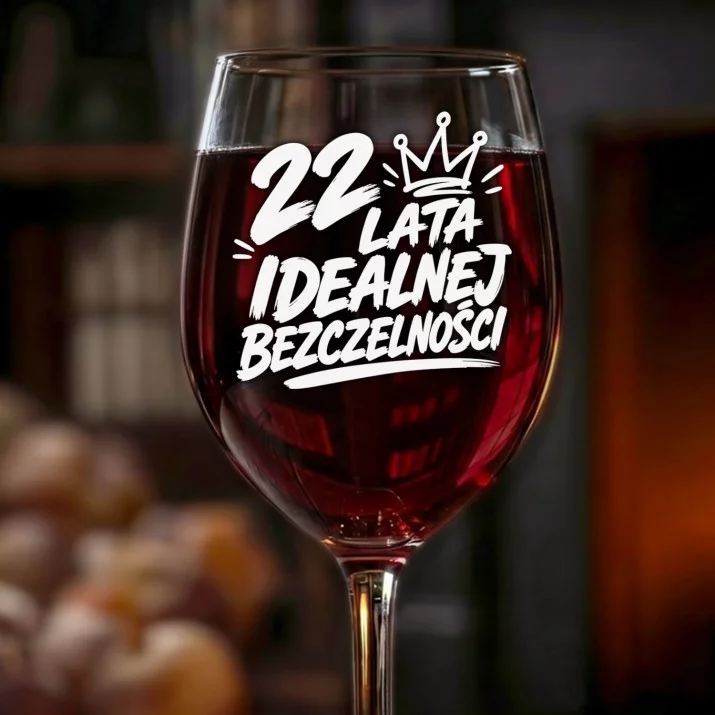 Kieliszek Do Wina Dla 22 Latki Prezent Na 20 Urodziny Dla Kobiety: 22 Lata Bezczelności Kieliszek Do Wina Dla 22 Latki Prezent Na 20 Urodziny Dla Kobiety: 22 Lata Bezczelności