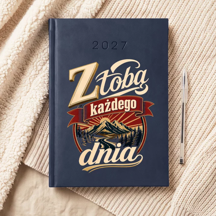 Kalendarz Książkowy A5 2027 Dla Narzeczonego Prezent Na Dzień Chłopaka Dla Mężczyzny: Codzienna Elegia Miłości