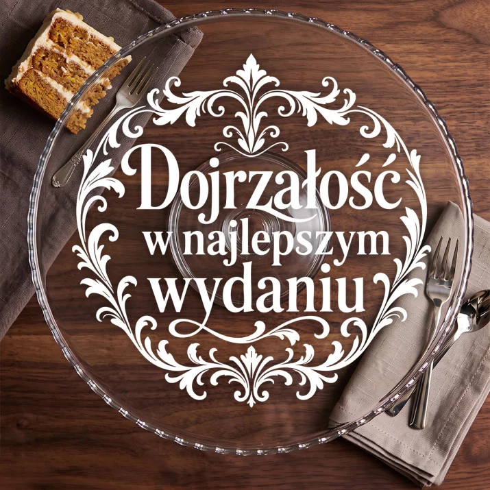 Patera Na Ciasto Na 40 Urodziny Kobiety Prezent Na 40 Urodziny Dla Kobiety: Szykowna Dojrzałość Patera Na Ciasto Na 40 Urodziny Kobiety Prezent Na 40 Urodziny Dla Kobiety: Szykowna Dojrzałość