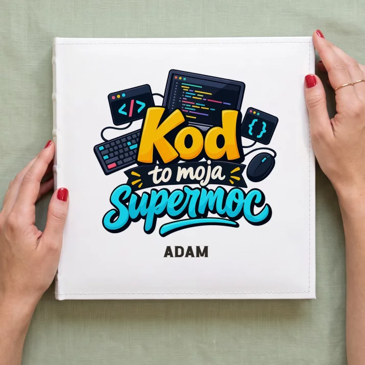 Album Na Zdjęcia Tradycyjny Dla Informatyka Prezent Dla Mężczyzny: Kod To Moja Supermoc Album Na Zdjęcia Tradycyjny Dla Informatyka Prezent Dla Mężczyzny: Kod To Moja Supermoc