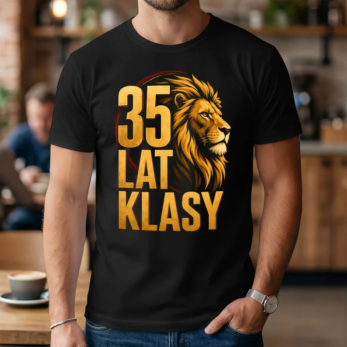 Koszulka Męska Dla 35 Latka Prezent Na 35 Urodziny Dla Mężczyzny: 35 Lat Klasy
