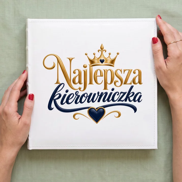 Album Na Zdjęcia Tradycyjny Dla Kierowniczki Prezent Dla Kobiety: Kierownicza Elegancja