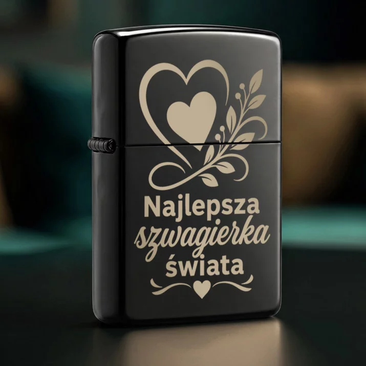 Zapalniczka Z Grawerem Dla Szwagierki Prezent Dla Kobiety: Klasa Szwagierki