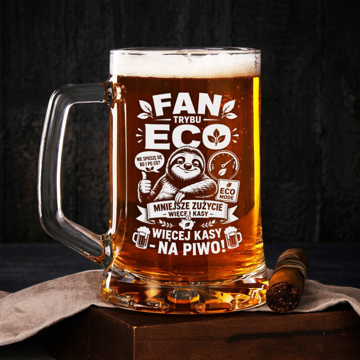 Kufel Dla Mężczyzny Prezent Dla Mężczyzny: Fan Trybu Eco