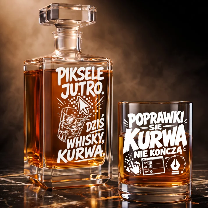 Zestaw Do Whisky Dla Grafika Komputerowego Prezent Dla Mężczyzny: Piksele Jutro. Dziś Zestaw Do Whisky Dla Grafika Komputerowego Prezent Dla Mężczyzny: Piksele Jutro. Dziś
