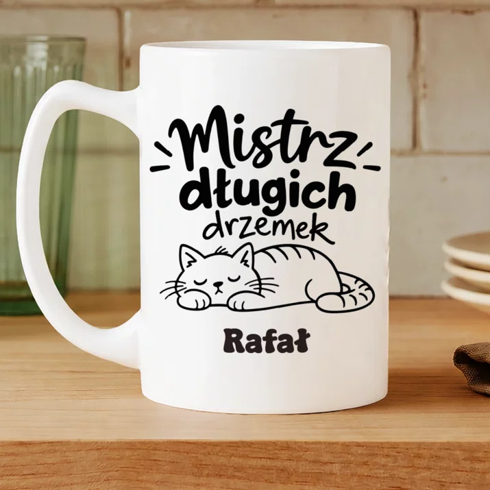 Kubek Personalizowany Dla 80 Latka Prezent Na 80 Urodziny Dla Mężczyzny: Mistrz Długich Drzemek Kubek Personalizowany Dla 80 Latka Prezent Na 80 Urodziny Dla Mężczyzny: Mistrz Długich Drzemek