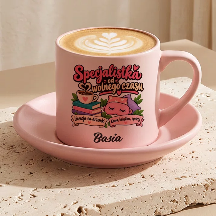 Filiżanka Personalizowana Dla Emerytki Prezent Na Emeryturę Dla Kobiety: Specjalistka Od Wolnego Filiżanka Personalizowana Dla Emerytki Prezent Na Emeryturę Dla Kobiety: Specjalistka Od Wolnego
