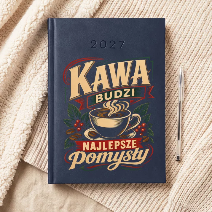 Kalendarz Książkowy A5 2027 Dla Kawosza Prezent Dla Mężczyzny: Kawowy Luksus Kalendarz Książkowy A5 2027 Dla Kawosza Prezent Dla Mężczyzny: Kawowy Luksus