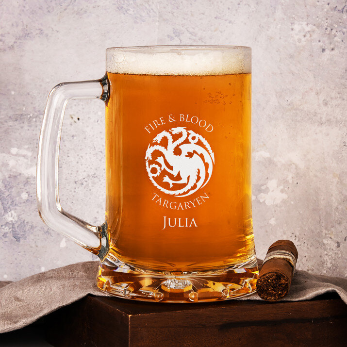 Fire&Blood - Personalizowany Kufel