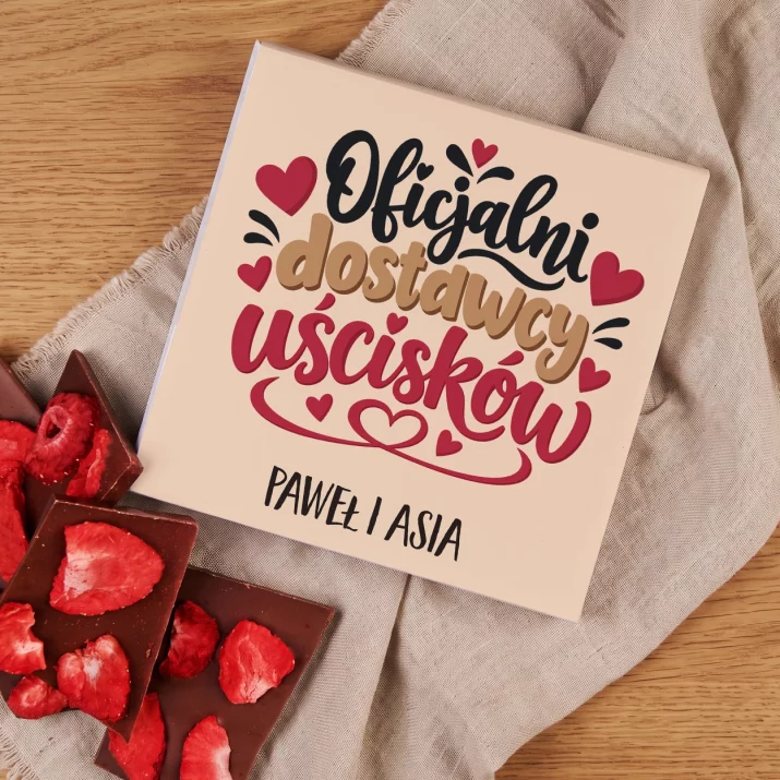 Czekolada z Truskawkami Dla Chrzestnych Prezent Dla Pary: Oficjalni Dostawcy