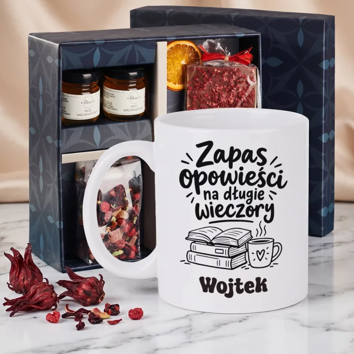 Zestaw Prezentowy z Kubkiem Dla Dziadka Na Dzień Dziadka Dla Mężczyzny: Zapas Opowieści Na Długie Zestaw Prezentowy z Kubkiem Dla Dziadka Na Dzień Dziadka Dla Mężczyzny: Zapas Opowieści Na Długie