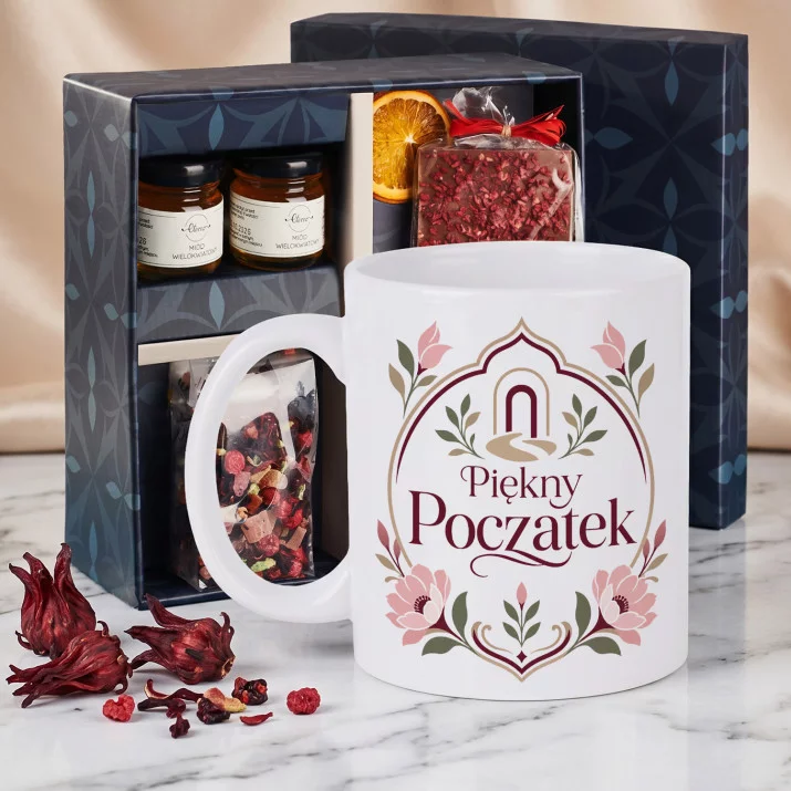 Zestaw Prezenowy Z Kubkiem Na Wieczór Panieński: Piękny Początek Zestaw Prezenowy Z Kubkiem Na Wieczór Panieński: Piękny Początek