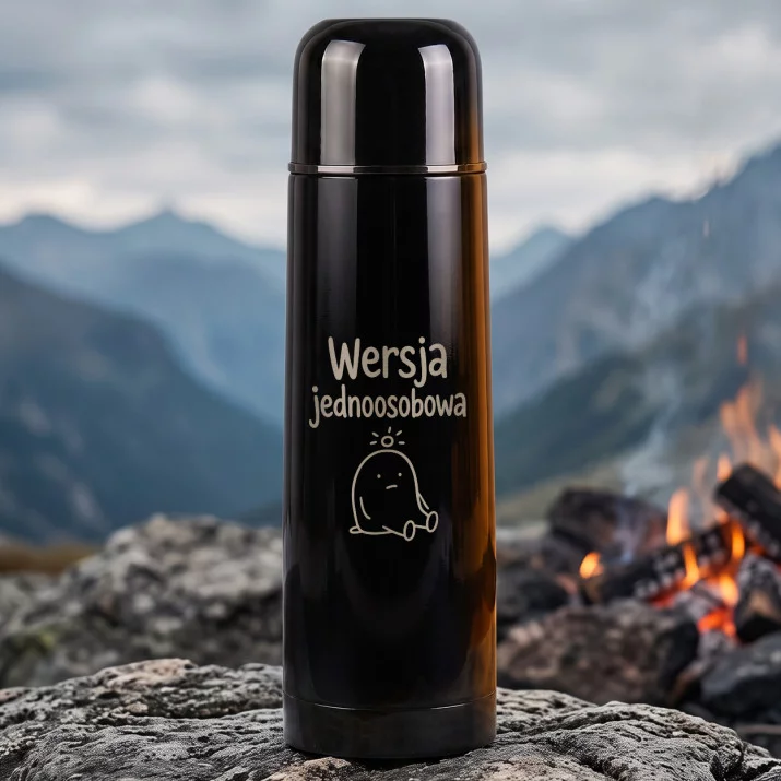 Termos 500ml Dla Singla Prezent Dla Mężczyzny: Wersja Jednoosobowa Termos 500ml Dla Singla Prezent Dla Mężczyzny: Wersja Jednoosobowa
