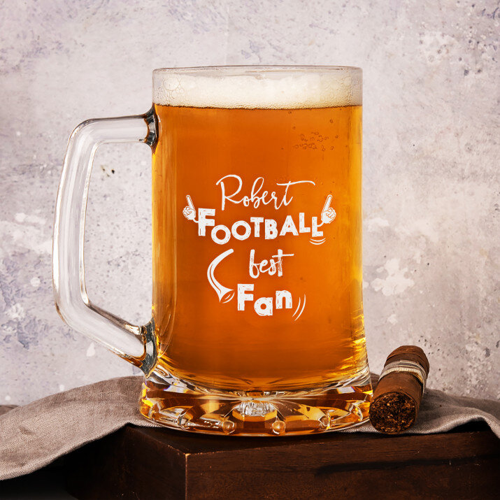 Football Best Fan - Personalizowany Kufel
