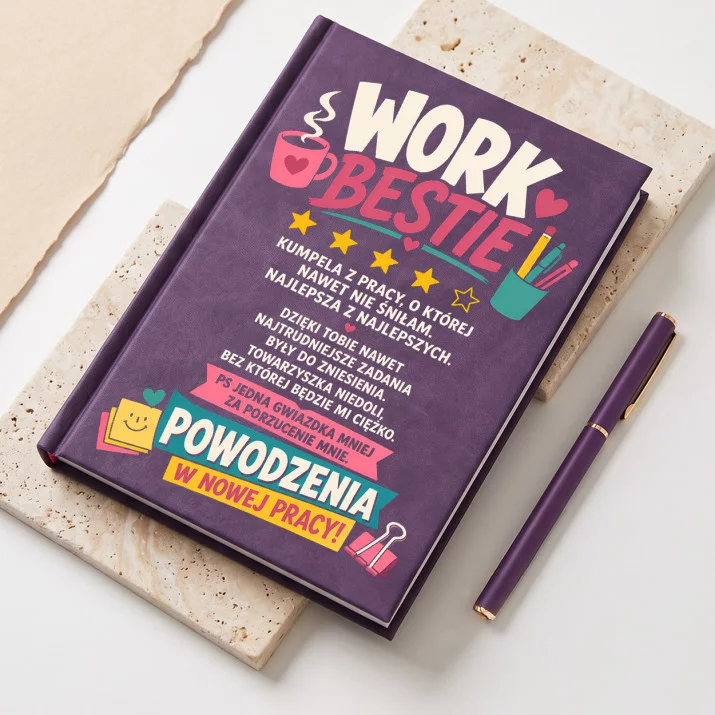 Notatnik A5 Na Odejście Z Pracy Prezent Dla Kobiety: Work Bestie Notatnik A5 Na Odejście Z Pracy Prezent Dla Kobiety: Work Bestie