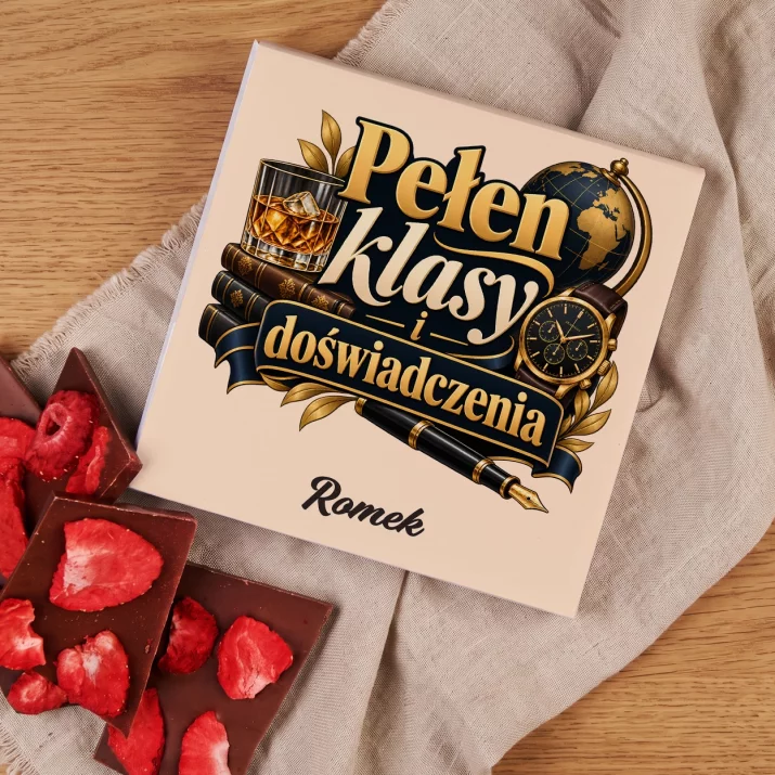 Czekolada z Truskawkami Na 50 Urodziny Prezent Dla 50 Latka Mężczyzny: Pełen Klasy I
