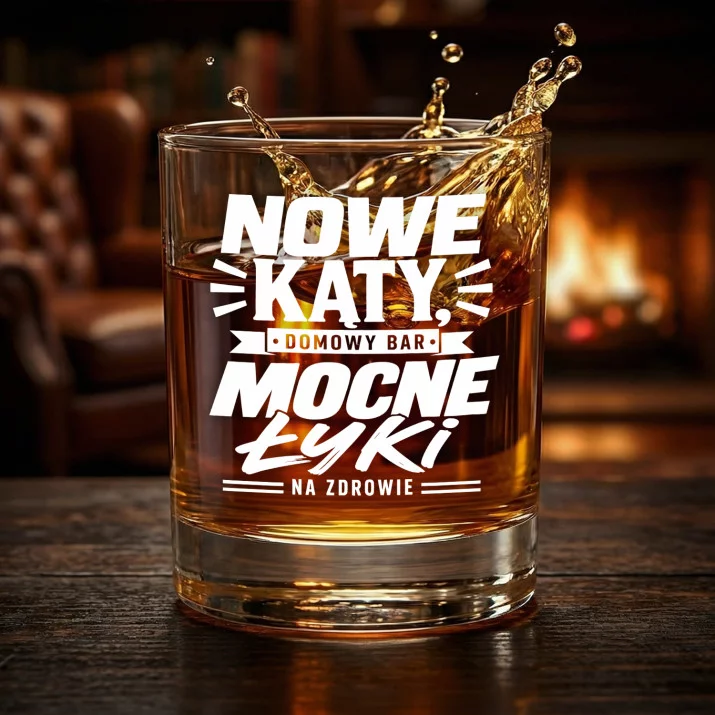 Szklanka Do Whisky Na Nowe Mieszkanie Prezent Dla Mężczyzny: Nowe Kąty, Mocne Łyki Szklanka Do Whisky Na Nowe Mieszkanie Prezent Dla Mężczyzny: Nowe Kąty, Mocne Łyki
