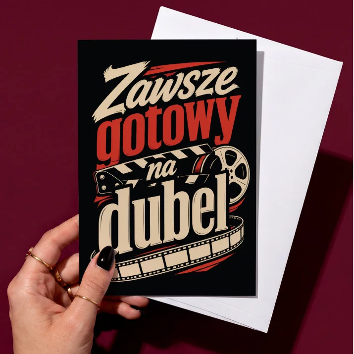 Kartka z Życzeniami Dla Filmowca Dla Mężczyzny: Suchy Humor Filmowy Kartka z Życzeniami Dla Filmowca Dla Mężczyzny: Suchy Humor Filmowy