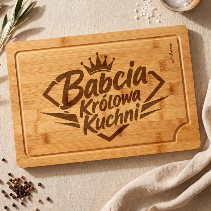 Deska Do Krojenia Dla Babci Prezent Na Dzień Babci Dla Kobiety: Kuchenne Supermoce Deska Do Krojenia Dla Babci Prezent Na Dzień Babci Dla Kobiety: Kuchenne Supermoce