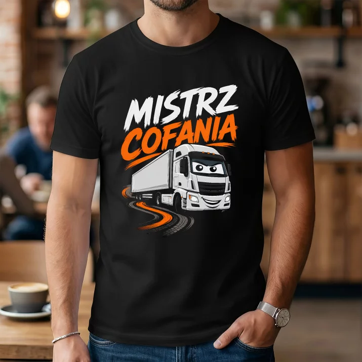 Koszulka Męska Dla Kierowcy Tira Prezent Dla Mężczyzny: Mistrz Cofania