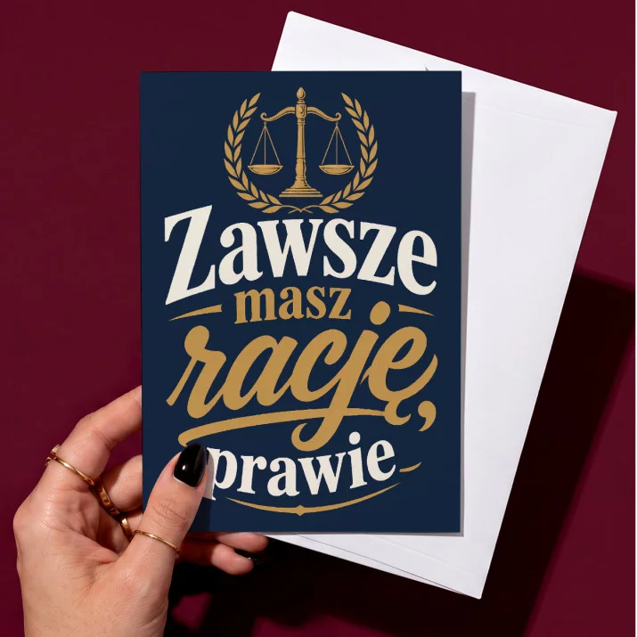 Kartka z Życzeniami Dla Adwokata Dla Mężczyzny: Suchy Humor Adwokacki Kartka z Życzeniami Dla Adwokata Dla Mężczyzny: Suchy Humor Adwokacki