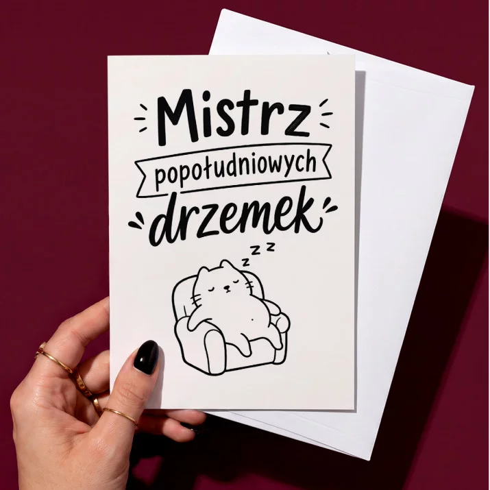 Kartka z Życzeniami Na Dzień Dziadka Dla Dziadka Mężczyzny: Senny Majster