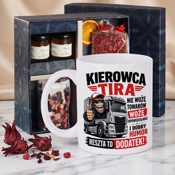 Zestaw Prezenowy Z Kubkiem Dla Kierowcy Tira: Kierowca Tira Humor Zestaw Prezenowy Z Kubkiem Dla Kierowcy Tira: Kierowca Tira Humor