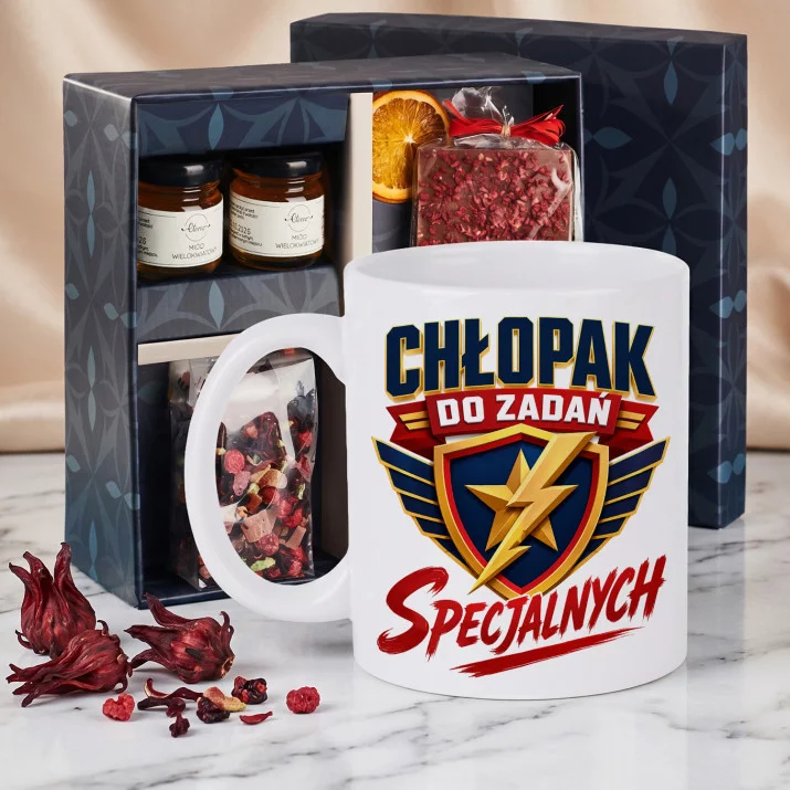 Zestaw Prezenowy Z Kubkiem Na Dzień Chłopaka Dla Chłopaka: Do Zadań Specjalnych Zestaw Prezenowy Z Kubkiem Na Dzień Chłopaka Dla Chłopaka: Do Zadań Specjalnych